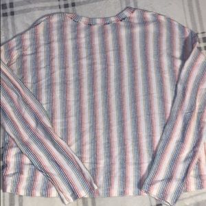 Peach Love Long Sleeve Multicolor Top